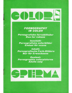 Color Sperma 17 - Presented in new condition - Original CCC Print