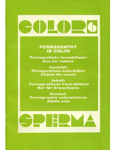 Color Sperma 06 - Presented in new condition - Original CCC Print