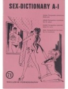 Sex Dictionary A-I EN71 - Presented in new condition - Original CCC Print