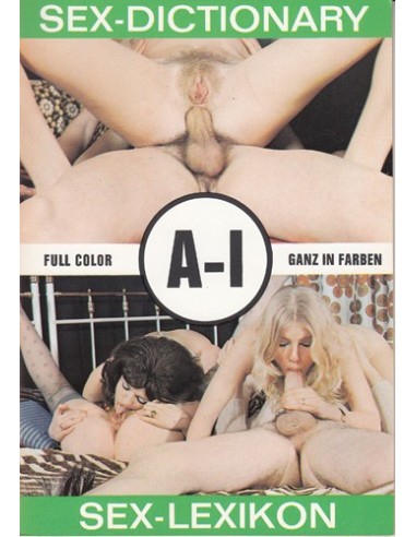 Sex Dictionary A-I EN71 - Presented in new condition - Original CCC Print