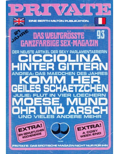 Private 93 (loose cover)