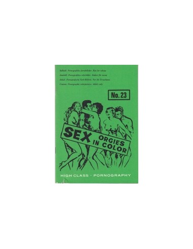Sex Orgies in Color 23 (torn cover)