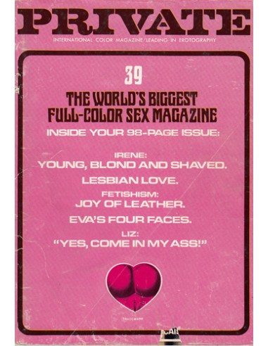 Private 39 (torn cover)