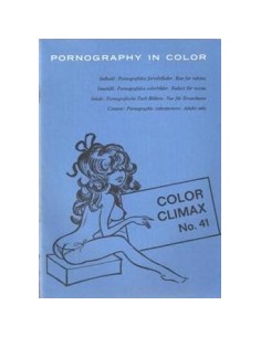 Color Climax 41  - Presented in new condition - Original CCC Print