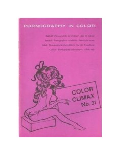 Color Climax 37  - Presented in new condition - Original CCC Print
