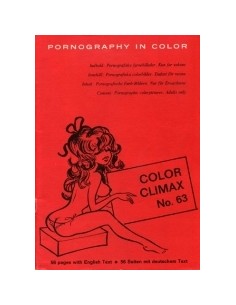 Color Climax 63 - Presented in new condition - Original CCC Print