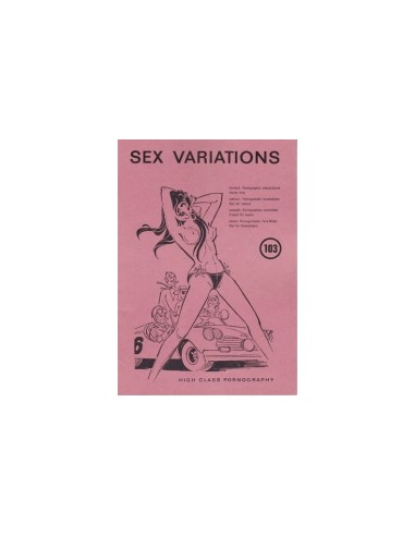 Sex Variations EN103 - Presented in new condition - Original CCC Print