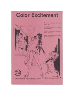 Color Excitement EN74 - Presented in new condition - Original CCC Print