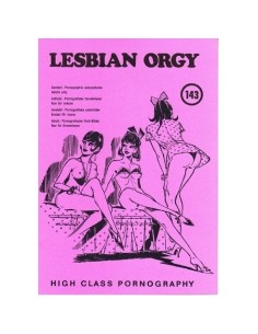 Lesbian Orgy EN143 - Presented in new condition - Original CCC Print