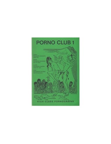 Porno Club 1 - Presented in new condition - Original CCC Print