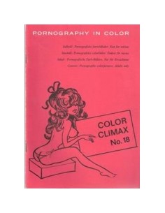 Color Climax 18 - Presented in new condition - Original CCC Print