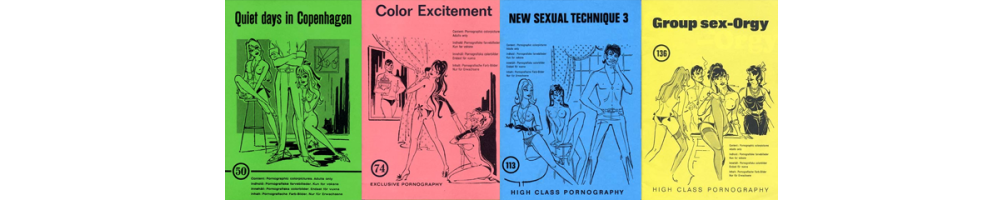 EN Series (The Early Numbers) Porn Magazines by Color Climax